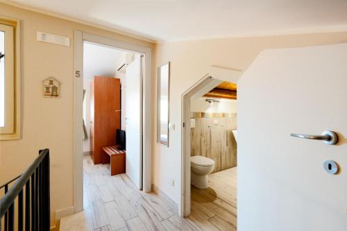 Koupelna v ubytování B&B Ruota di Carretto