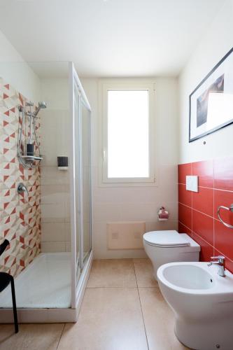 Koupelna v ubytování B&B Ruota di Carretto