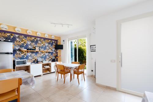Kuchyň nebo kuchyňský kout v ubytování B&B Ruota di Carretto