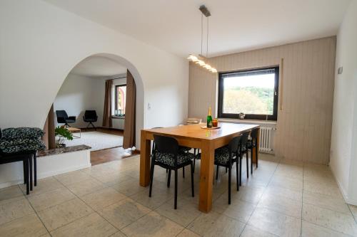Χώρος καθιστικού στο Ferienhaus Kronenburg