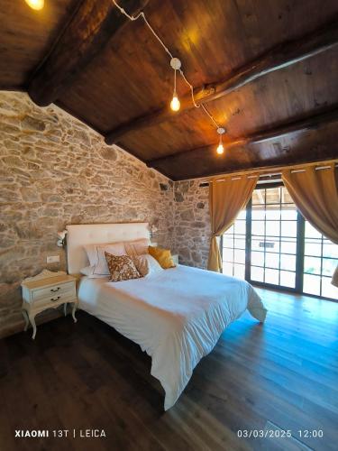 Ένα ή περισσότερα κρεβάτια σε δωμάτιο στο Apartamentos Alburiña