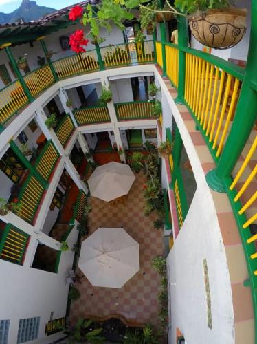 Balcon ou terrasse dans l'établissement Hotel Vegas del Rio