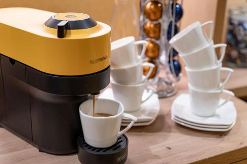 Kaffee-/Teezubehör in der Unterkunft Appartements ALMA
