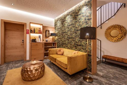 Küche/Küchenzeile in der Unterkunft Appartements ALMA