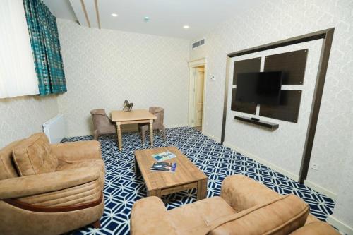 Ruang duduk di Nerimanov Krone Hotel