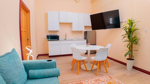 Cuina o zona de cuina de MDG Suites