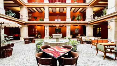 Ruang duduk di Hotel Casa Primavera Boutique & Spa
