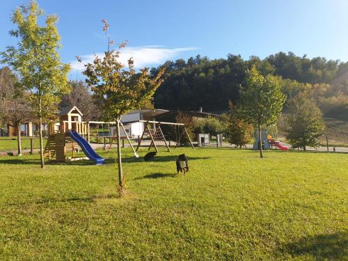 Kawasan permainan kanak-kanak di Agriturismo Cascina Serzego