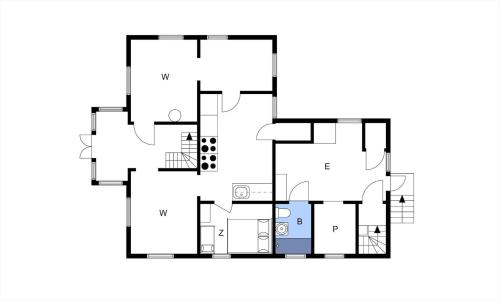 a floor plan of a house at KRO539-Haeradsbaeck-Torbjoernahult-4074 in Torbjörnahult