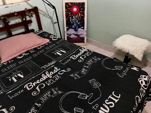 Postel nebo postele na pokoji v ubytování Habitación amoblada