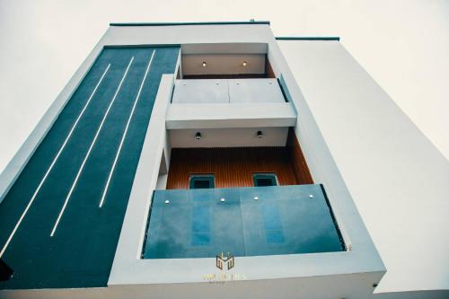 a view of the side of a building at Akoka Oasis 1-Bed Near Unilag in Lagos