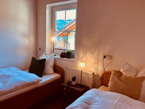 Una cama o camas en una habitación de Casa Nostra