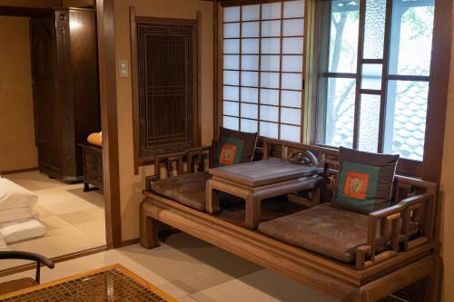 Ruang duduk di Nihon-no-Ashitaba
