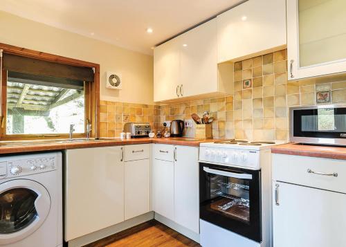 Η κουζίνα ή μικρή κουζίνα στο Exmoor Gate Lodges
