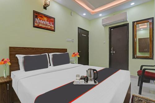 Katil atau katil-katil dalam bilik di Hotel O Shiva Palace