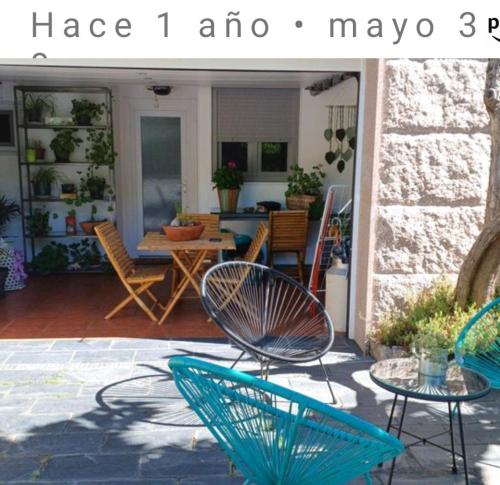 Αίθριο ή υπαίθριος χώρος στο Casa Raposeira