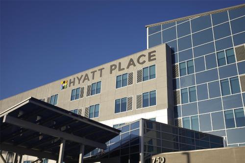 a large building with the words knight place on it at Hyatt Place Shenzhen Dongmen in Shenzhen