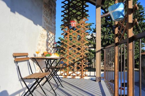 Balkoni atau teres di Guverna New City Accommodation
