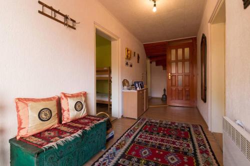 Posezení v ubytování Apartments Vratnik