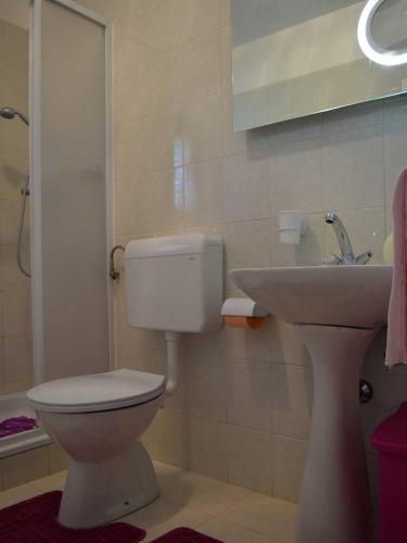 Koupelna v ubytování Guesthouse Marko