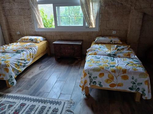 Ένα ή περισσότερα κρεβάτια σε δωμάτιο στο Auberge De La Cavalière
