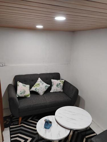Posezení v ubytování Pulang guest house