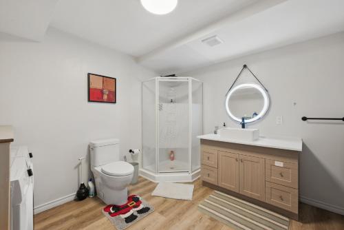 Ένα μπάνιο στο OatHillLakeSide suit