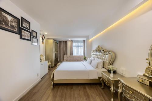 Ένα ή περισσότερα κρεβάτια σε δωμάτιο στο A25 Hotel - 255 Lê Thánh Tôn