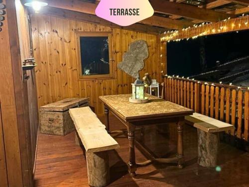 Fotografie z fotogalerie ubytování Chalet & jardin au coeur des montagnes alpines v destinaci Seyne