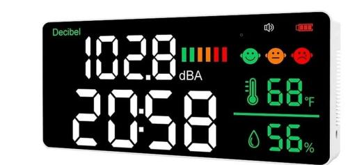 a digital clock is shown with different clocks on it at Family Luxury home with Pool in McAllen near by hospitals and stores in McAllen