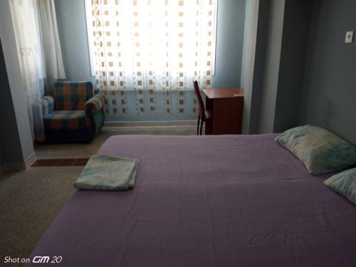 HZD Apartments Hostelにあるベッド