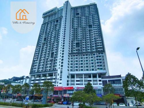 a tall building with a lot of windows at RumaKU at Cybersquare SOHO Cyberjaya - Studio - Wifi in Cyberjaya