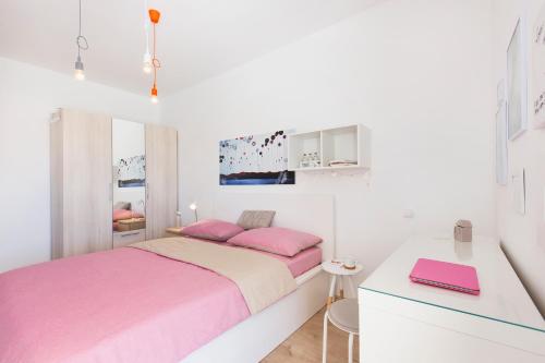 Postel nebo postele na pokoji v ubytování Holiday Home Vuko