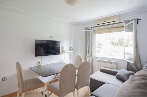 Χώρος καθιστικού στο Luminoso Apartamento 3 rooms