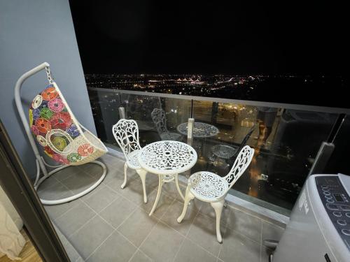 Balkón nebo terasa v ubytování Cosy and chic Cando - vue sur le fleuve Mékong
