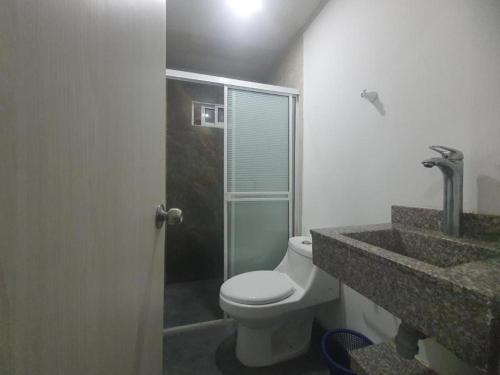 Ένα μπάνιο στο Hotel - bahia conchas campestre - PARQUE TAYRONA