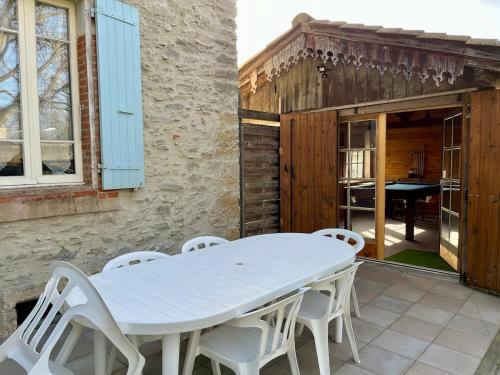 Αίθριο ή υπαίθριος χώρος στο Le gîte du Clos d'André