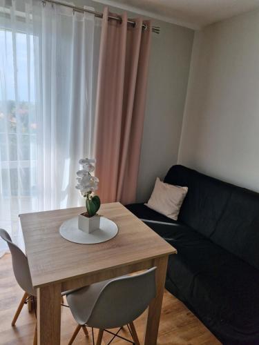 O zonă de relaxare la Apartament 35 Tuchola