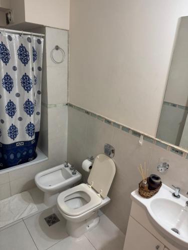 Koupelna v ubytování Sentite en Casa