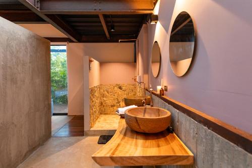 Finca La Mesa Un Paraíso de Naturaleza y Confort en el Eje Cafeteroにあるシーティングエリア