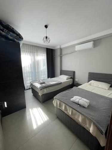 Una cama o camas en una habitación de TEYBA APARt
