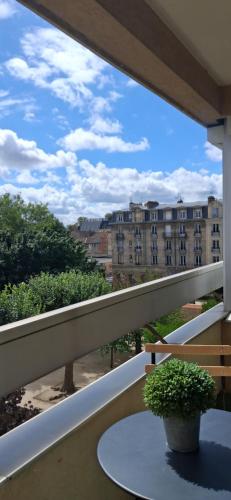 Balkón nebo terasa v ubytování Rosso hyper centre