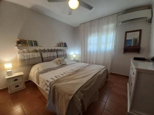 En eller flere senge i et værelse på Villa Toc Toc à Bouillante, Guadeloupe