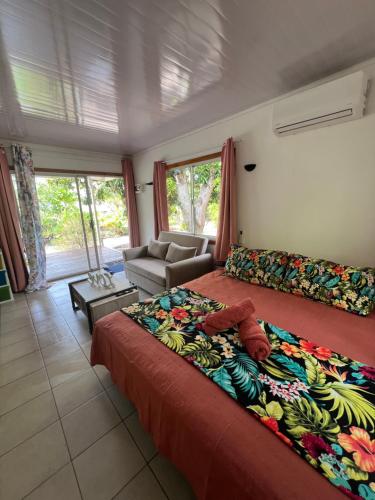 Bungalove Kai Kabana, hébergement à Huahine
