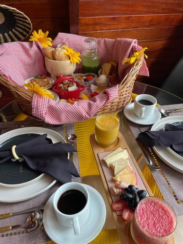 Jídlo v chaty nebo okolí