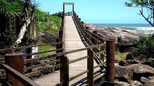 Gallery image of Casa compacta na praia 