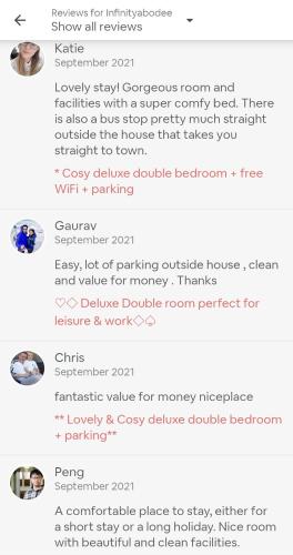 a screenshot of a list of things to wear on a dating website at -RBbc-Cozy Double Room in Shared House in Moortown