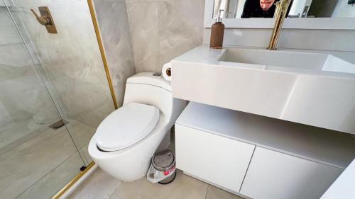 Ένα μπάνιο στο Casa condominio