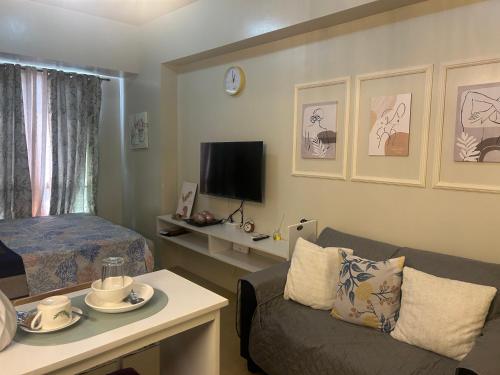 Televisyen dan/atau pusat hiburan di Avida Tower4L21 staycation rm1104