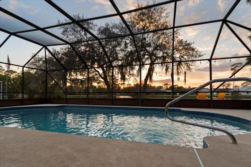 Bazén v ubytování Sunset Haven Private Heated Pool nebo v jeho okolí